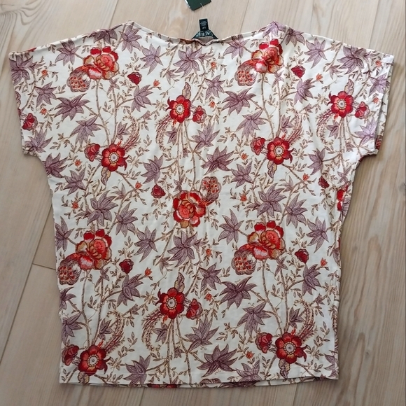 NWT Ralph Lauren Linen Top - Picture 2 of 6